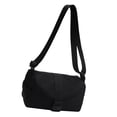 thumbnail image 1 of Bolso bandolera para mujer, bolso de gimnasio, bolso de hombro deportivo de regalo para acampar, desplazarse, playa Negro, 1 of 8
