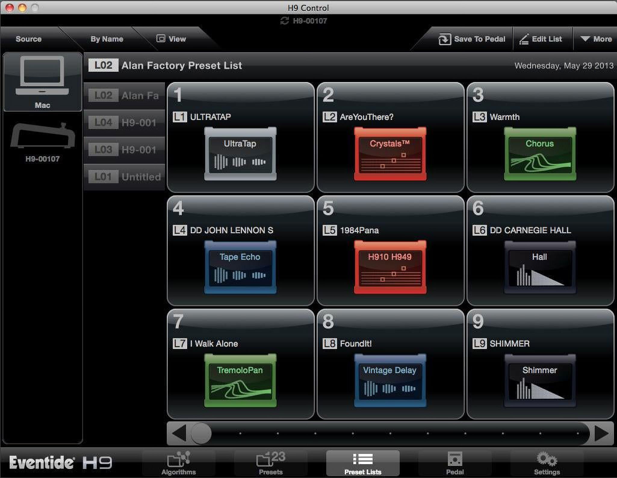Eventide H9 Max Harmonizer Multi Effects Pedal