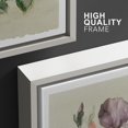 thumbnail image 4 of wall26 Framed Canvas Print Wall Art Set Pastel Watercolor Rose Daisy Flowers Nature Floral Illustrations Modern Art Rustic Botanical Relax/Calm for Living Room, Bedroom, Office - 16"x24"x3, 4 of 5