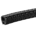 thumbnail image 1 of Borde Recorte Negro U Forma Borde Protector Goma con Acero Clips Acopla 1/ 64"-1/16" Borde 8.2 Pies/2.5 Metros Longitud Puerta Borde Guardias, 1 of 7