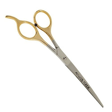 Feather Light Blunt Tip Curved Shear Professional Grade Pet Grooming Shears