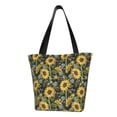 thumbnail image 2 of Kdxio Sunflowers Women Reusable Grocery Bags Foldable Ripstop,Reusable Shopping Bags for Shopping,Gym,Gift, 2 of 8