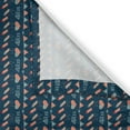 thumbnail image 3 of Ambesonne 4th of July Kitchen Curtains, Freedom Holiday, 55"x45", Slate Blue Red White, 3 of 3