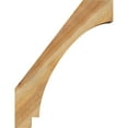 thumbnail image 3 of 6"W x 20"D x 26"H Imperial Rough Sawn Knee Brace, Western Red Cedar, 3 of 4