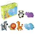 thumbnail image 1 of TIELUTT Beginner Puzzles for Kids Ages 3 8 Handheld Puzzle Set with Zipper Bag Preschool Learning Educational Puzzles for Children School Classroom Party School Rhyming Pincers Disassembly 14900 Fads, 1 of 7