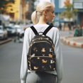 thumbnail image 7 of FORMRS Mini Backpack Purse for Women Travel Daypack Casual Shoulder Bag, Pixel Cat, 7 of 7