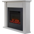 thumbnail image 6 of Real Flame Tejon 52" Slim Electric Fireplace in Bone White, 6 of 9