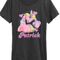 thumbnail image 3 of Spongebob Squarepants - Cute Patrick - Women's Short Sleeve Graphic T-Shirt, 3 of 6
