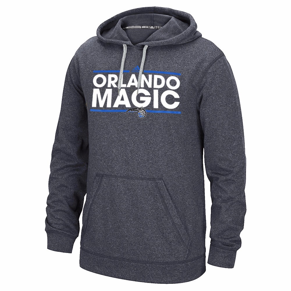 Orlando Magic NBA Adidas Grey Ultimate Hood Climawarm Performance "Dassler" Team Graphic Pullover Hoodie For... by Adidas