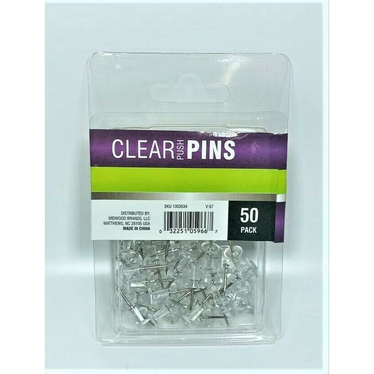 200pcs Plastic Safety Push Pins Thumbtacks For Dressmaking Scarf