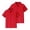 Red #33, variant on Boys Girls Polo Shirts Short Sleeve Button Up Classic Fit School Uniform Kids Casual Golf T Shirt, 140