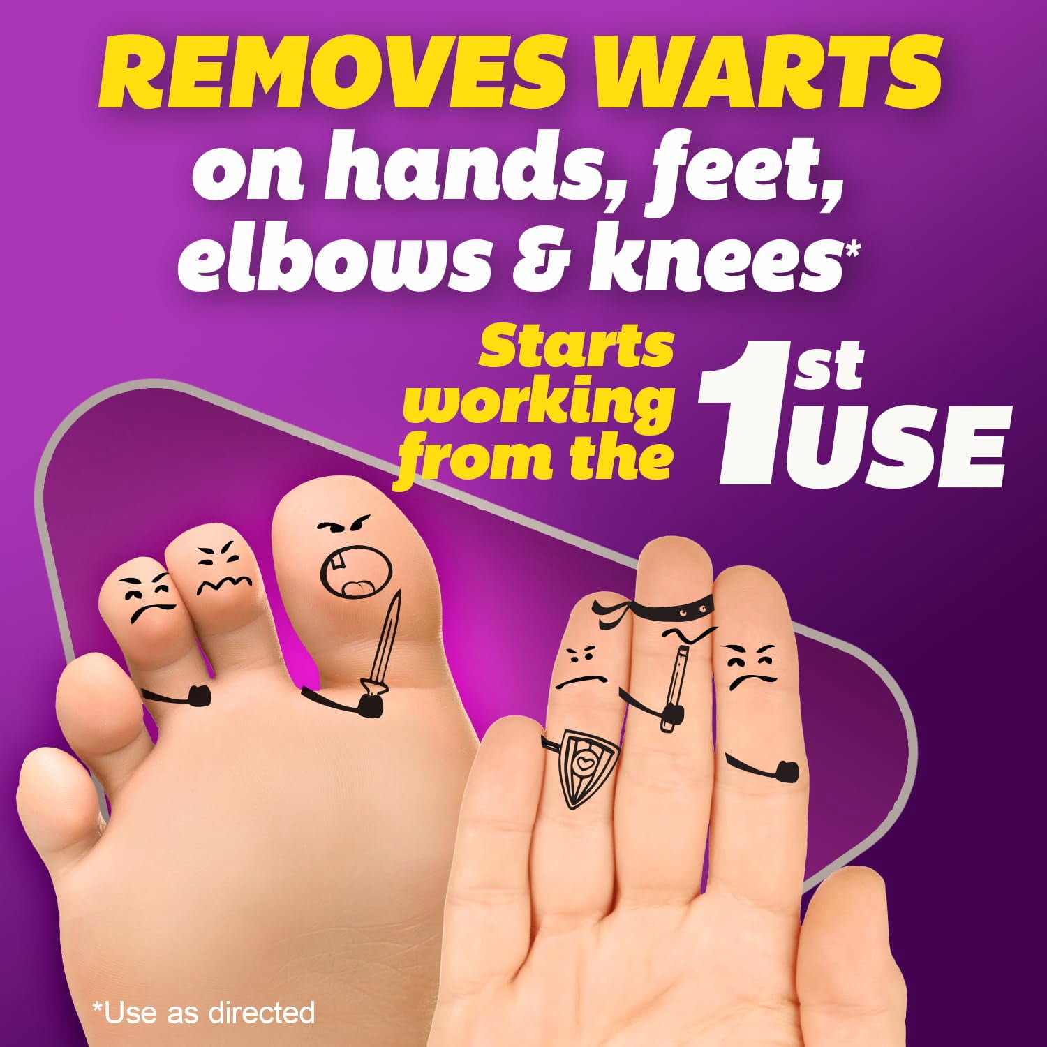 Silka Pointts Freeze Off Wart Remover for Common & Plantar Warts, 12 Applicators, Pack of 2