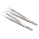 thumbnail image 4 of Pinzas de mantenimiento pinzas rectas de cerámica de acero inoxidable 2 piezas antimagnéticas para reparación electrónica ANGGREK Otros, 4 of 8