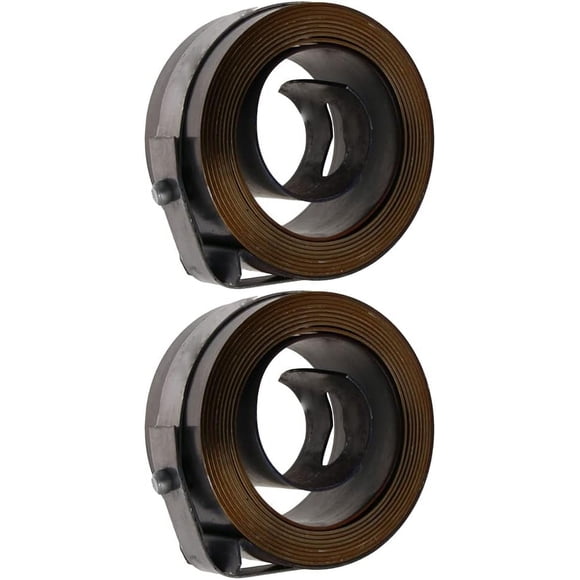 HUGFEGWE 2Pcs Drill Press Spring,25mm/0.98" Spring Steel Quill Feed Return Coil Spring Assembly CJB91-25153