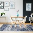 thumbnail image 3 of Luxe Weavers Modern Abstract Dark Blue 8x10 Area Rug Artistic Machine-Made Carpet, 3 of 8