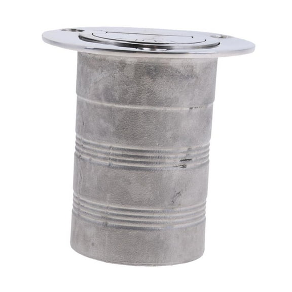 Boat Deck Fill/Filler Cap 50mm (2'') Fuel - 316 Marine-Grade Stainless Steel