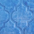 thumbnail image 6 of Home Soft Things 7 Piece Ogee Faux Fur Embroidery Bedspread Set - Palace Blue - Queen (90" x 90"), 6 of 8