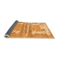 thumbnail image 2 of Ahgly Company Indoor Round Oriental Orange Industrial Area Rugs, 4' Round, 2 of 4