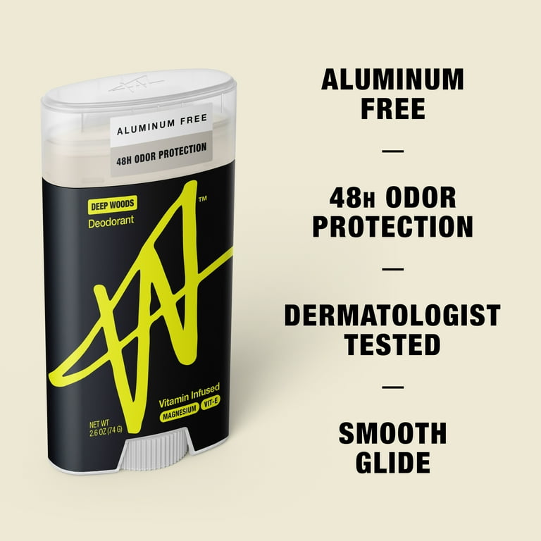 W By Jake Paul Men's Aluminum Free Deodorant - Odor Blocking