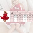 thumbnail image 3 of WEAIXIMIUNG Ensembles de Pyjama pour Femmes Grande Taille Ensemble de Lingerie de Jeu de Rôle de Fille Mignonne de Noël pour Femmes Tenue Festive avec Accessoires Assortis, 3 of 7
