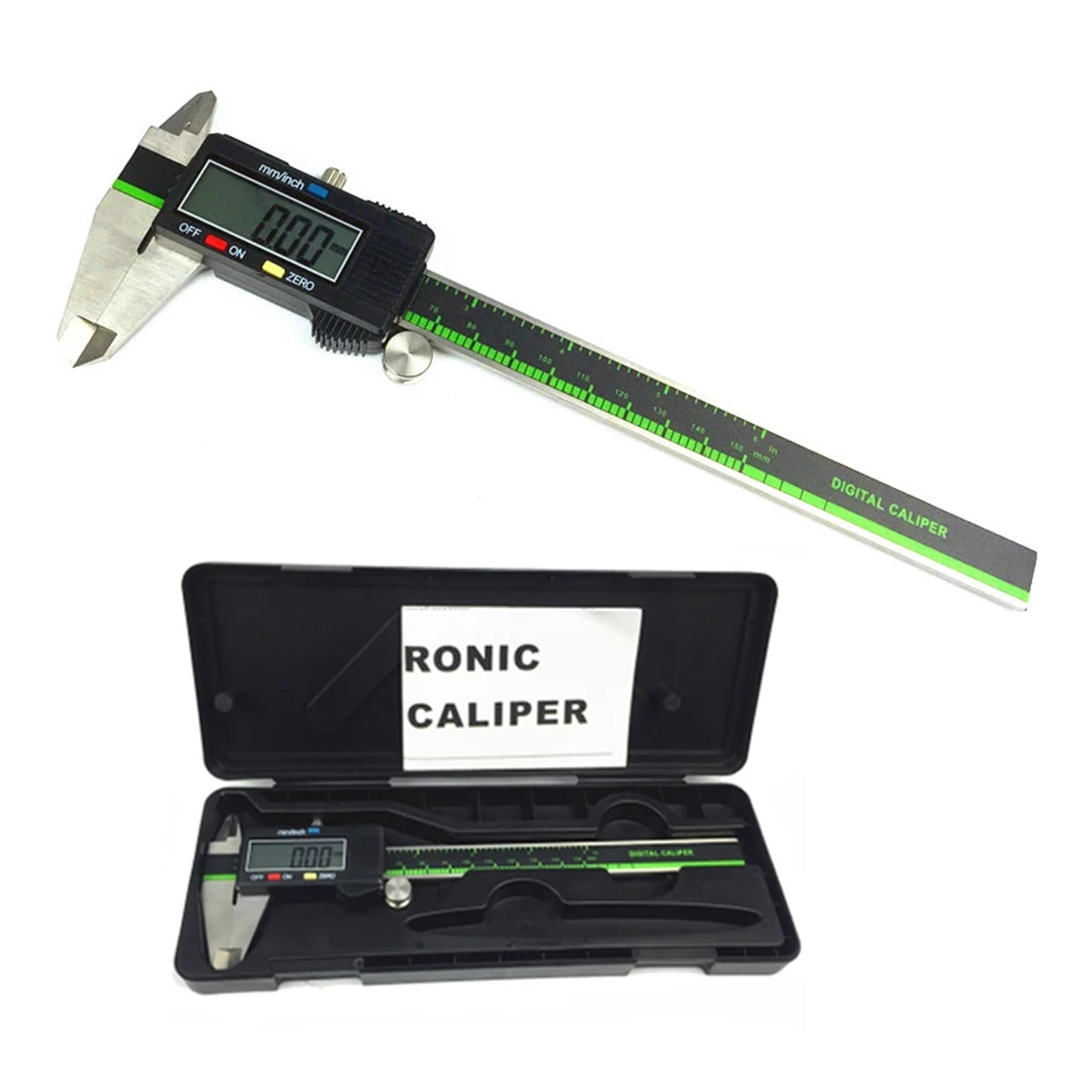 Stainless Steel Digital Caliper 0-150mm 6inch Electronic Vernier Caliper Micrometer Gauge ,Precision Measuring
