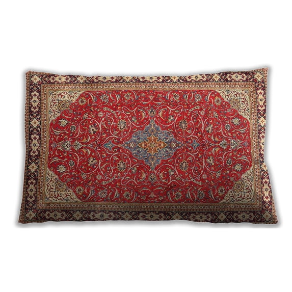 Ahgly Company Indoor Rectangular Traditional Lumbar Throw Pillow, 13 inch by 19 inch