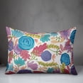 thumbnail image 3 of Creative Products Bright Flowers Blue 14 x 20 Indoor / Outdoor Pillow, 3 of 3