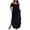 Grey - gray, variant on White Mark Womens Plus Lexi Jersey Cold Shoulder Maxi Dress