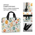 thumbnail image 4 of FORMRS 16" Laptop Bag Carrying Sleeve Case with Handle Travel Shoulder Briefcase, Floral Easter Eggs, 4 of 8