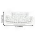 thumbnail image 6 of EUDIDV Silicone Bundt Cake Mold HAPPY BIRTHDAY English Letter Mould Baking Happy Birthday Letter Mould Cake Molds Mini, 6 of 6