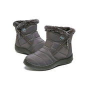 Tenmix Womens Snow Boots Waterproof Winter Boots Wide Width Winter Shoes Anti-slip & Keeps Feet Warm
