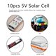 thumbnail image 4 of 10 Uds 30mA 5V portátil Mini pequeño Panel de batería de energía Solar cargador de módulo DIY, 4 of 8