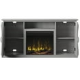 thumbnail image 3 of Twin Star Home Barn Door TV Stand for TVs up to 70 inches with ClassicFlame Electric Fireplace, Sargent Oak, 3 of 8