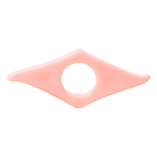 Libro para leer con diseño de pulgar acrílico, ayuda para leer, adecuado para leer, 8,5 x 4 cm, accesorio transparente para marcar páginas