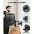 thumbnail image 4 of MountFTV Full Motion TV Wall Mount Brackets for 13-32 Inch TVs, 360° Rotation TV Mount  Great for RV's and Campers Max 100x100mm, Hold up to 33 LBS, 4 of 8