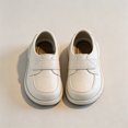thumbnail image 5 of OOOUM Boys Dress Shoes Classic Soft Sole Slip-On Oxford Loafers School Uniform Casual Shoes,CN:33, 5 of 5