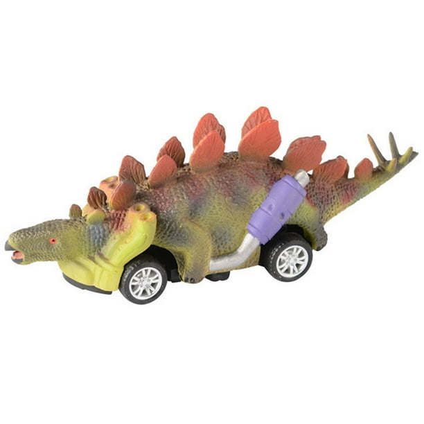 Fiudx Coches de Dinosaurios con Retroceso, Vehículos Creativos con Forma de Dinosaurio, Divertidos Vehículos de Gran Acción, Juego Interactivo para Niños, Regalo de Cumpleaños Perfecto, Sorpresa Navi
