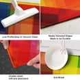 thumbnail image 3 of Colorful Rainbow Checkered Pattern Kitchen Rug Mat,Kitchen Runner Rugs Non Skid Washable,Decorative Kitchen Floor Mats for Kitchen,Sink,Laundry,17"X47", 3 of 5