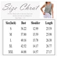 thumbnail image 3 of EKOUSN Women's Summer Basic Sleeveless V Neck Casual Tank Tops Loose Shirts, 3 of 5
