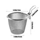 thumbnail image 3 of Pisexur Batería de cocina Cuchara de acero inoxidable para olla caliente, para pesca, para freír en el hogar, con filtro de aceite multifunción, antifugas para la cocina del hogar, 3 of 6