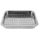 thumbnail image 1 of 1 set Bandeja para hornear de acero inoxidable con rack Práctico Artículos de horno Bandeja para hornear, 1 of 8