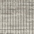 thumbnail image 2 of 3' X 5' Ivory And Grey Abstract Power Loom Distressed Non Skid Area Rug, 2 of 5