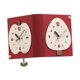 thumbnail image 3 of Reloj rojo de del reloj de pared de la pared de la pared de la pared innovador innovador reloj decorativo moderno para salón de, 3 of 8