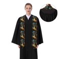 thumbnail image 4 of Easygdp Magical Tarot Reading Unisex Adult Graduation Stole Shawl 36" Long for Academic Commencements Shawl-Flattened, 4 of 7