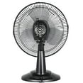 thumbnail image 5 of Pelonis 12" Fan Head, Oscillating, Portable Table Fan 3-Speeds, Tilt Head, Black, New, FT30-8MBBV, 5 of 6
