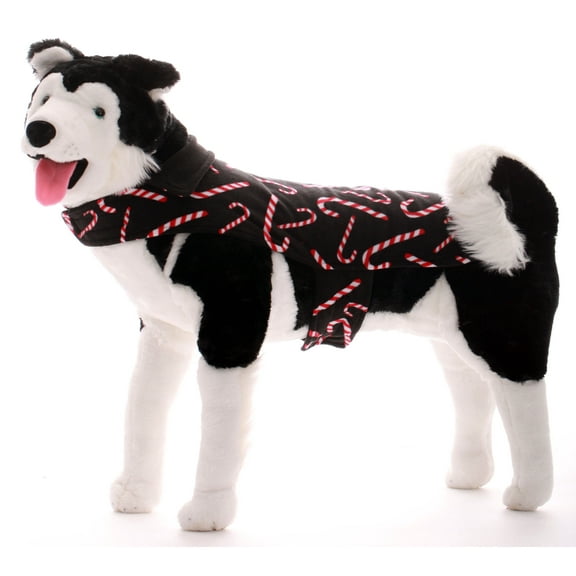 #followme Matching Christmas Pajamas for Family, Couples, Dog - Candy Cane (Candy Cane Dog, X-Small)