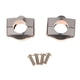 thumbnail image 2 of Kit de montaje universal para manillar sólido, apto para motocicletas, quads y vehículos todo terreno. Plata, 2 of 9
