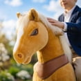 thumbnail image 6 of PonyCycle Interactive Horse Ride-On Toy, Touch Sound, Kid-Powered, Ages 3-4, Light Brown, Y371, 6 of 10