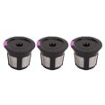 thumbnail image 1 of Capsule de Café Rechargeable, 3 Pcs Filtre à Café Réutilisable Capsule de Café Réutilisable Fonctionnalités de Pointe, 1 of 14