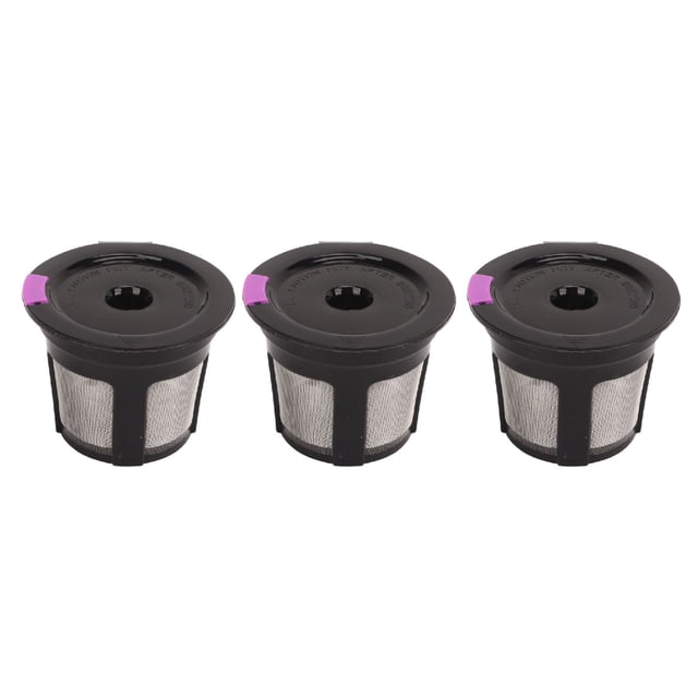 Capsule de Café Rechargeable, 3 Pcs Filtre à Café Réutilisable Capsule de Café Réutilisable Fonctionnalités de Pointe
